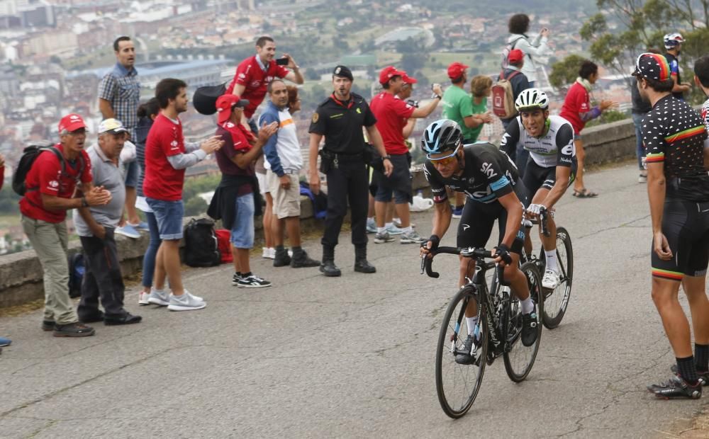 Vuelta Ciclista España, subida al Naranco