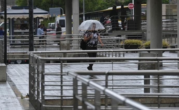 LAS PALMAS DE GRAN CANARIA. Ligeras lluvias en la ciudad  | 25/06/2019 | Fotógrafo: José Pérez Curbelo