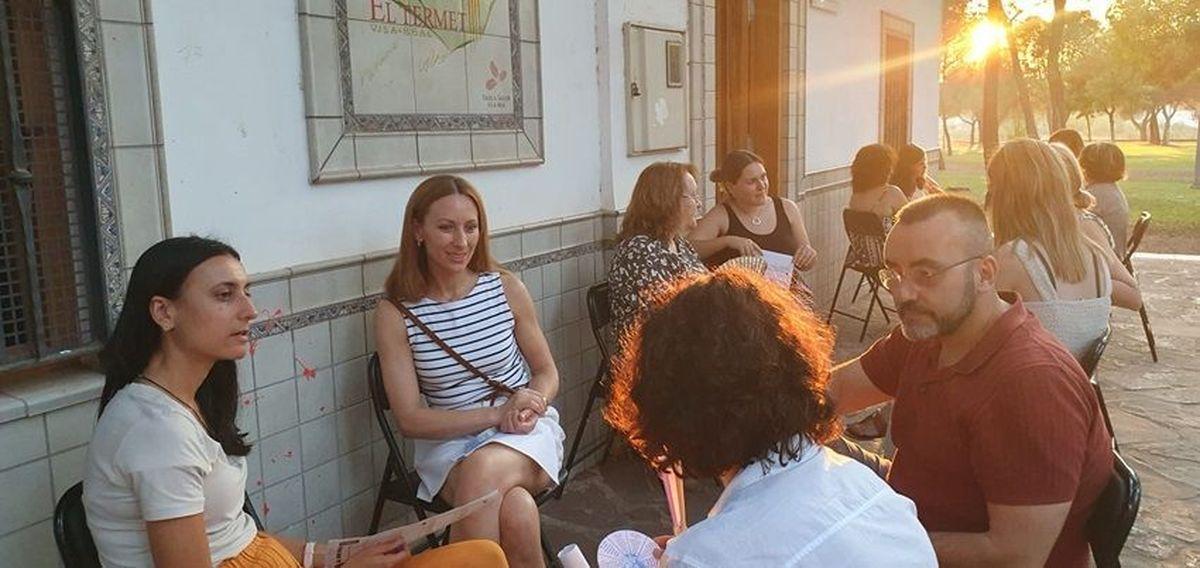 La Escuela de Felicidad de Vila-real ya ha realizado algunas acciones, como la llevada a cabo meses atrás en el paraje del Termet.