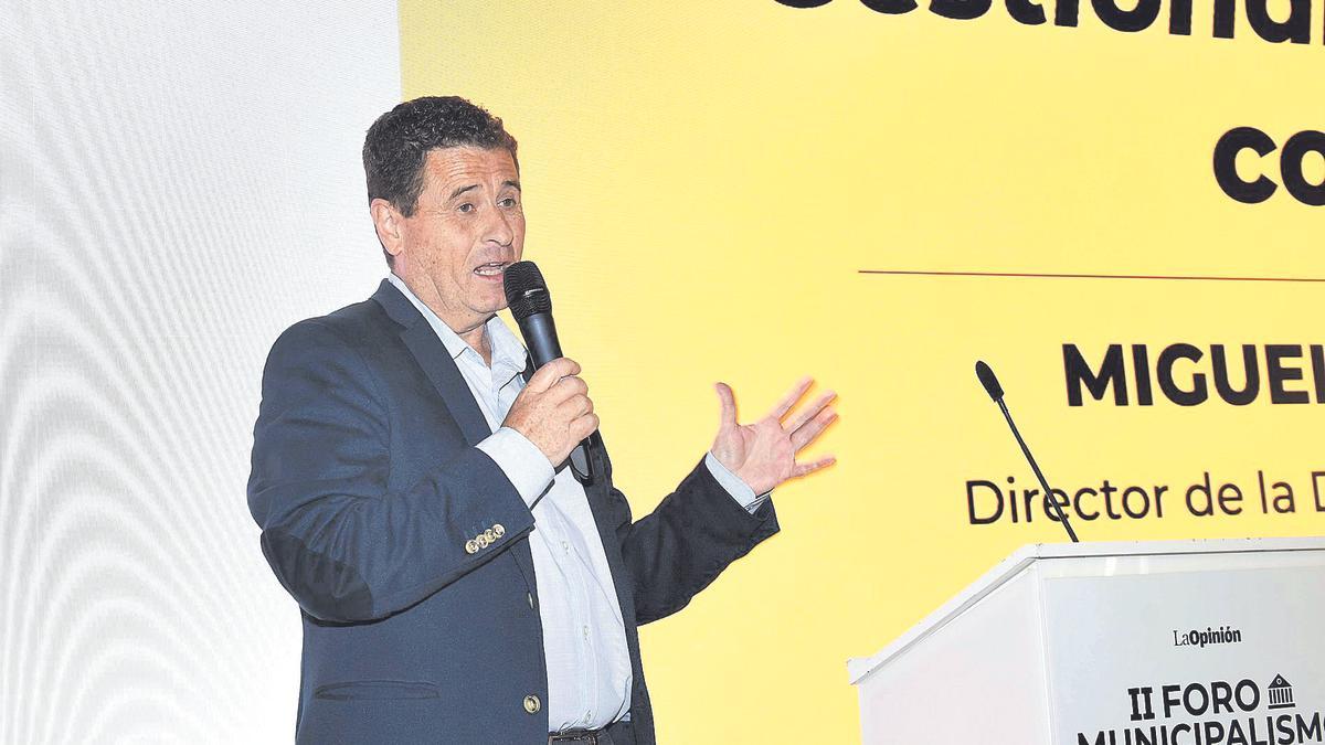 Miguel Ángel Jiménez, director de la Delegación de Aqualia en Murcia.