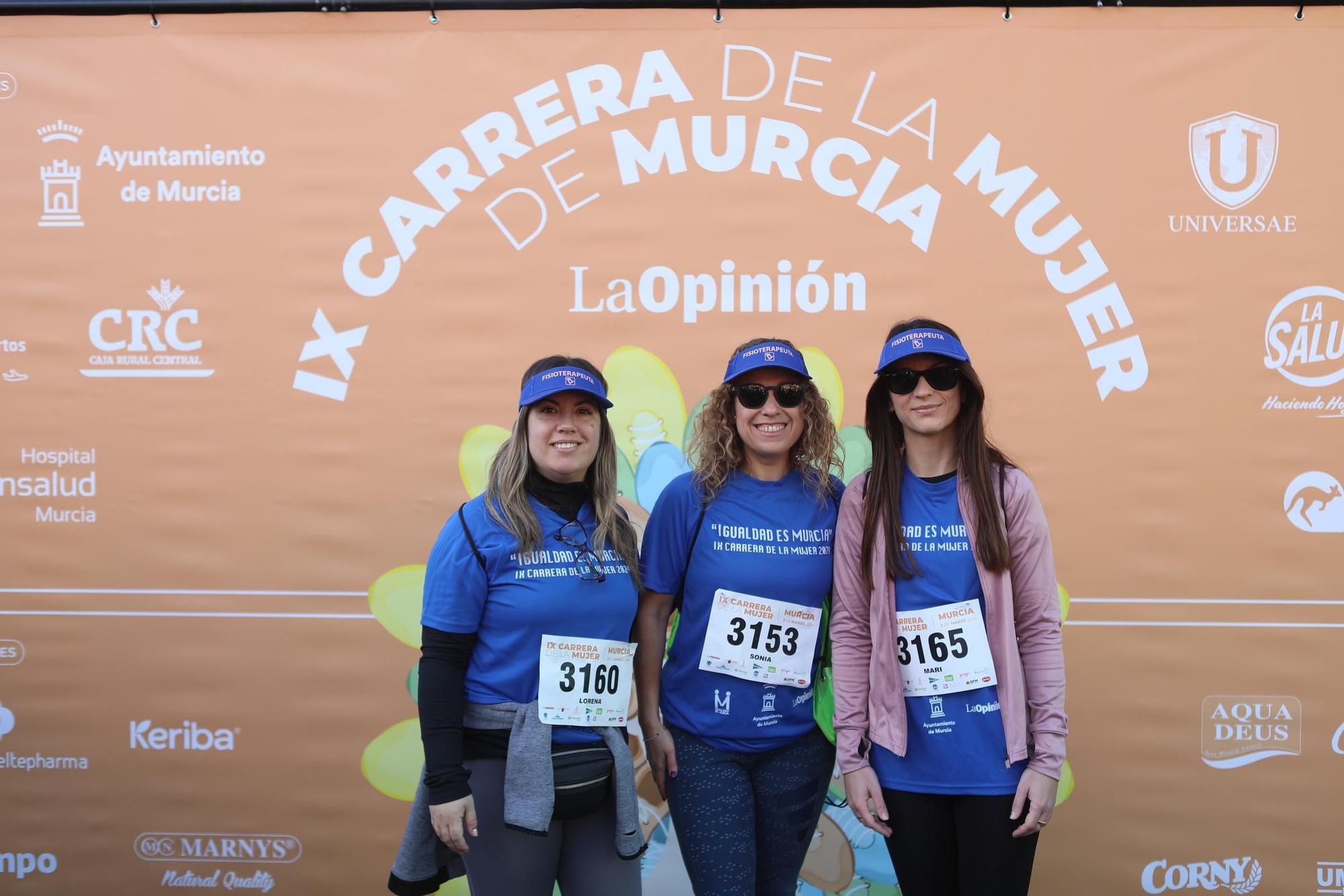 Carrera de la Mujer: así han posado las corredoras en el photocall antes de la salida