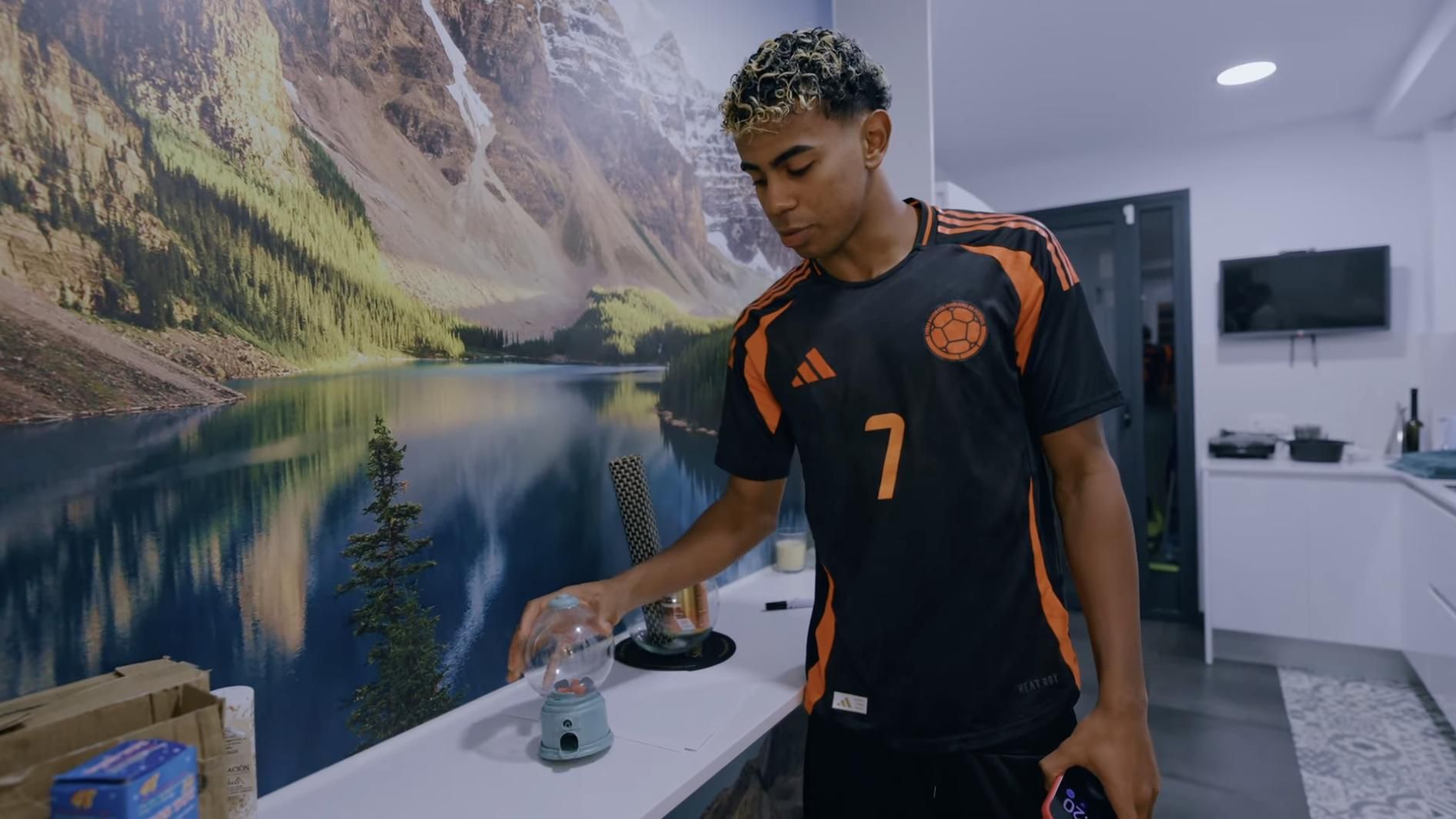 Lamine Yamal no entra "nunca" a la cocina