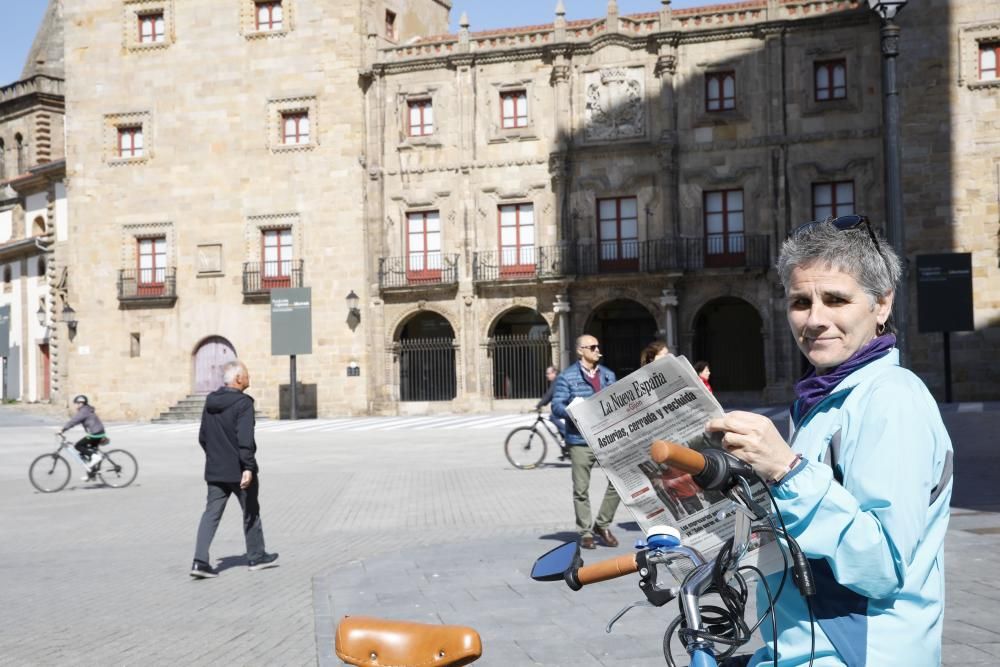 Así viven los asturianos el primer día de alarma