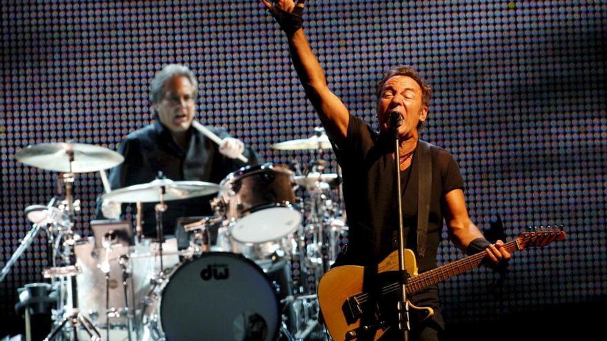 Bruce Springsteen durante el concierto celebrado en Benidorm