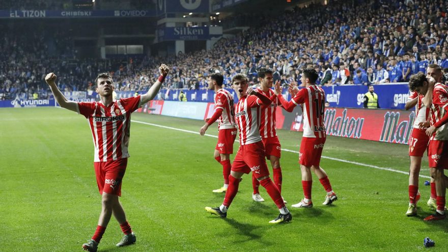 El Sporting cambia la dinámica: quinto derbi consecutivo invicto