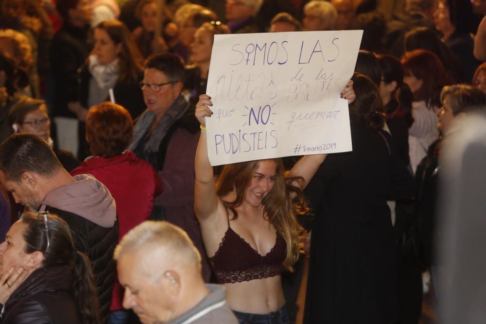 Manifestación del 8M en Alicante