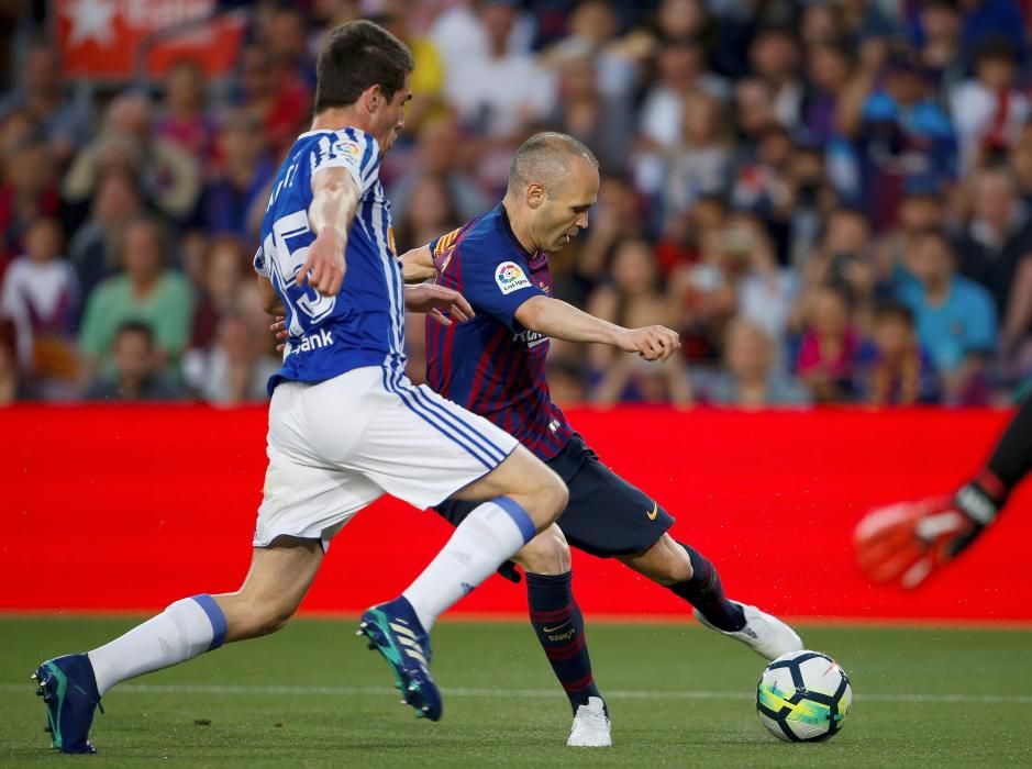 Les imatges del Barça-Reial Societat (1-0) - Comiat Andrés Iniesta