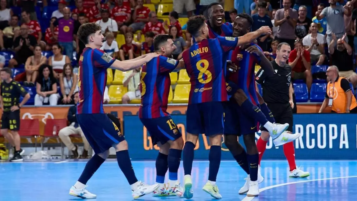 El otro 'Mou' acaba con el gafe amarillo y clasifica al Barça para la final