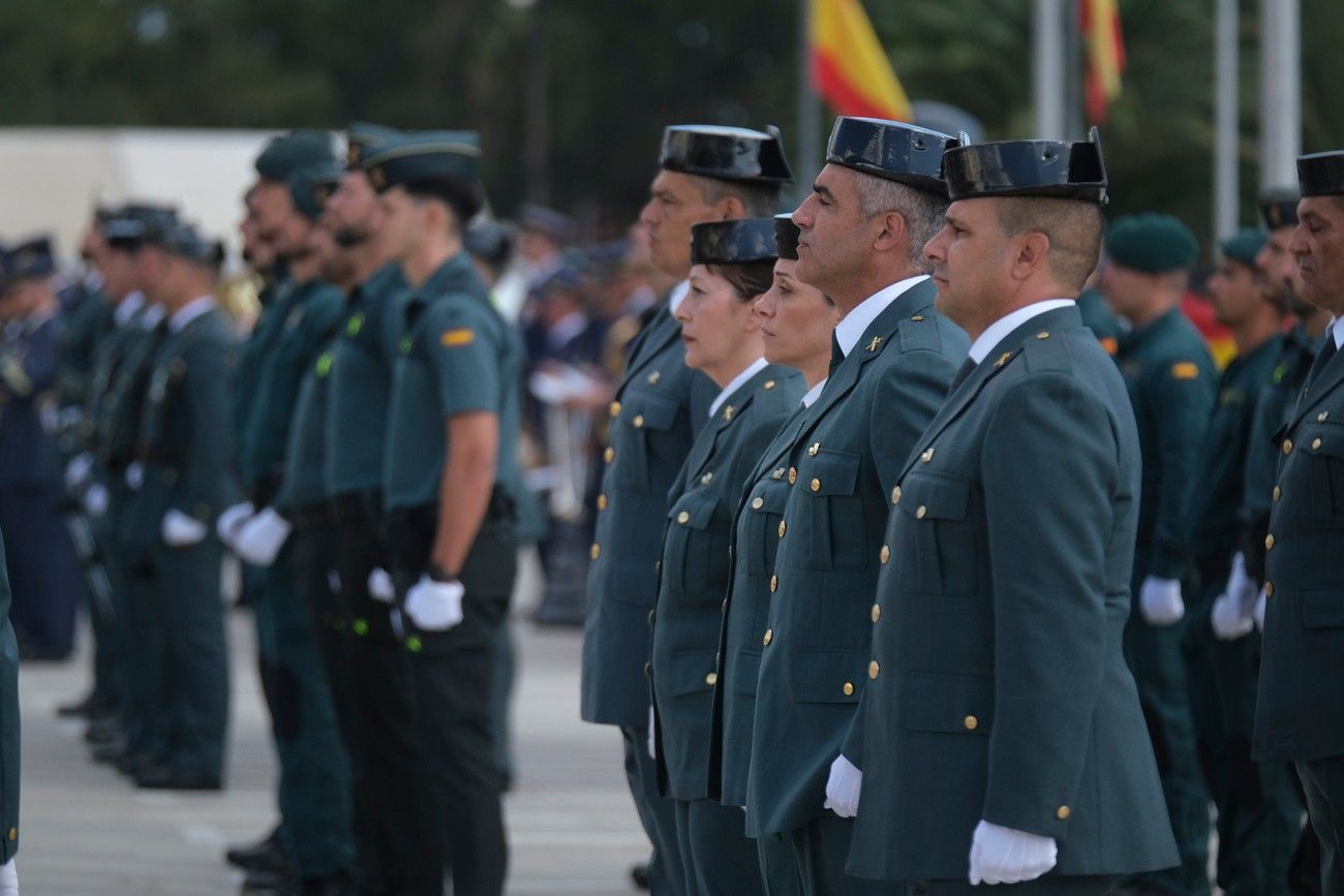 Día del Pilar en la comandancia de la Guardia Civil de Las Palmas