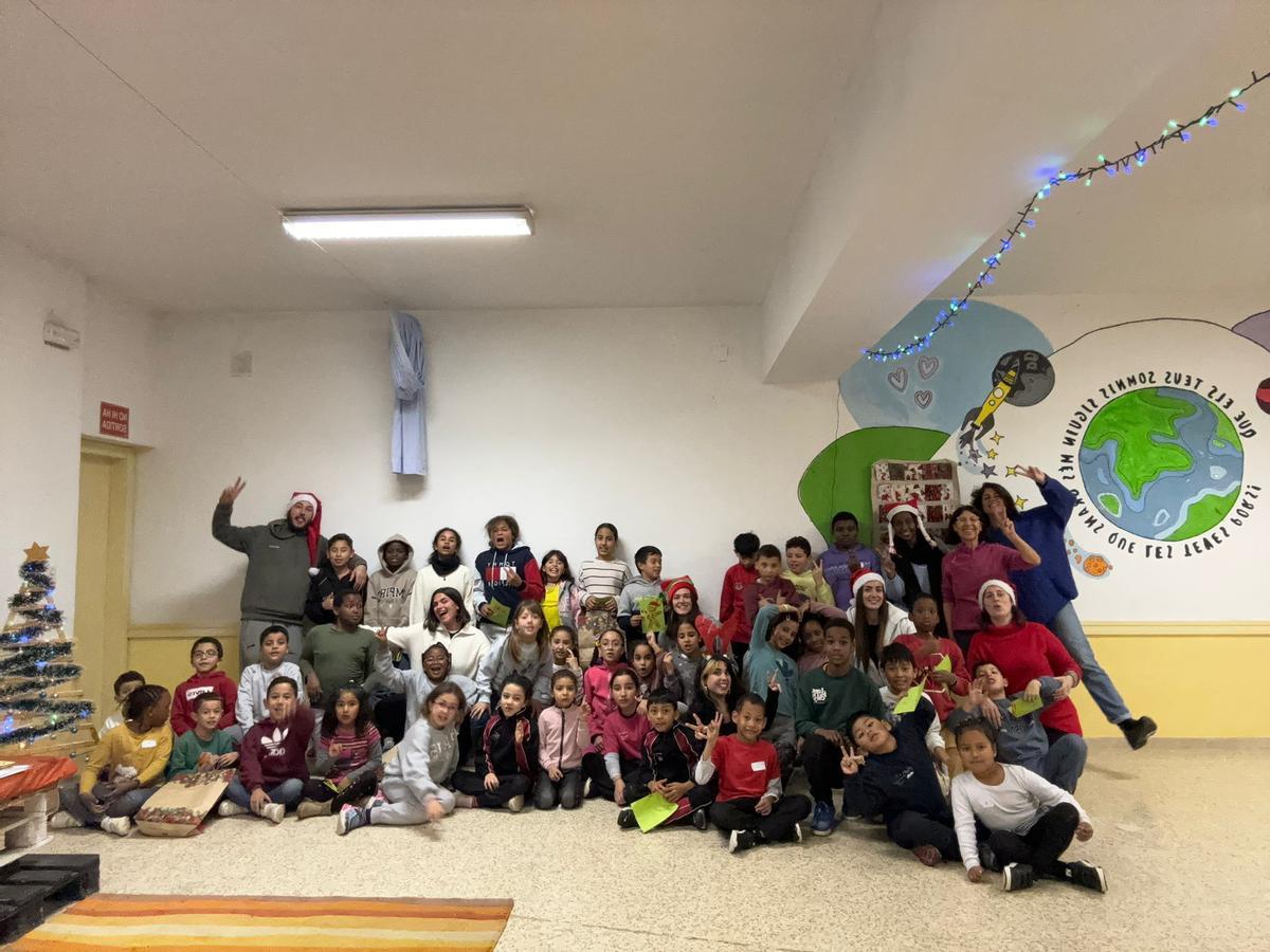 Els infants de primària del projecte Atrapasomnis