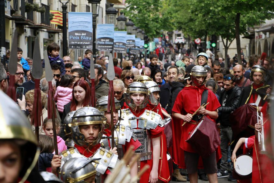 Els Manaies Iuniores enlluernen el públic de Blanes