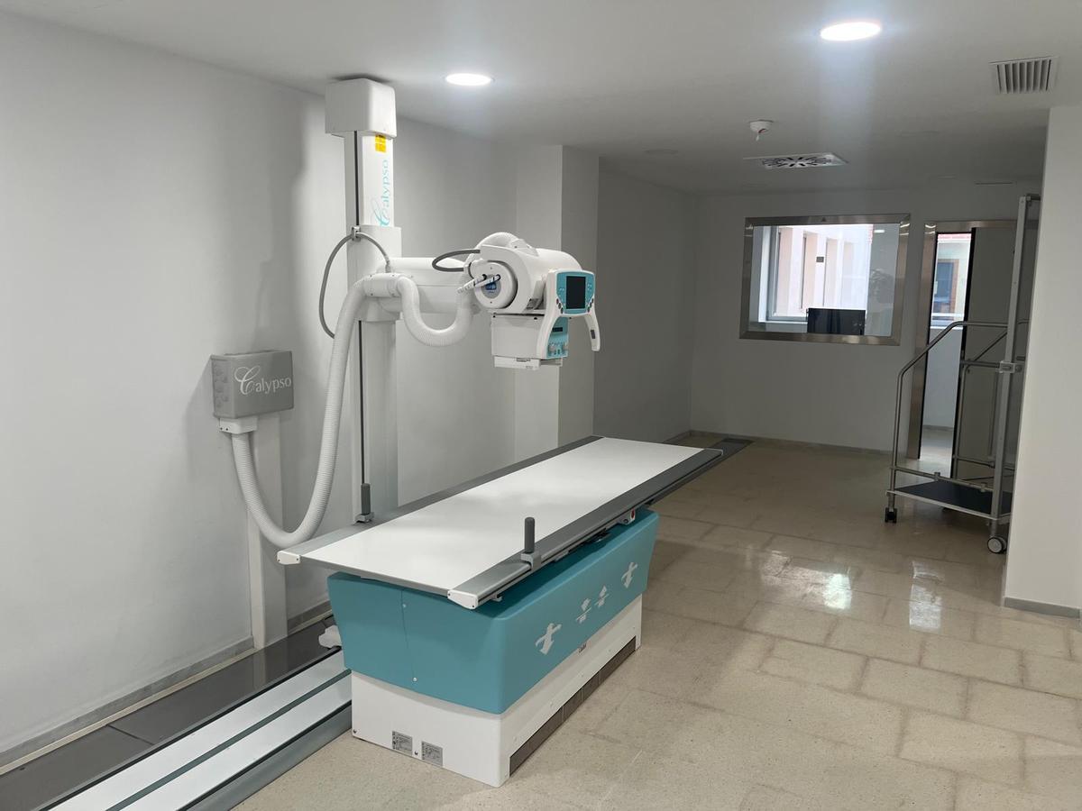 El servicio de Radiología ya está en funcionamiento.