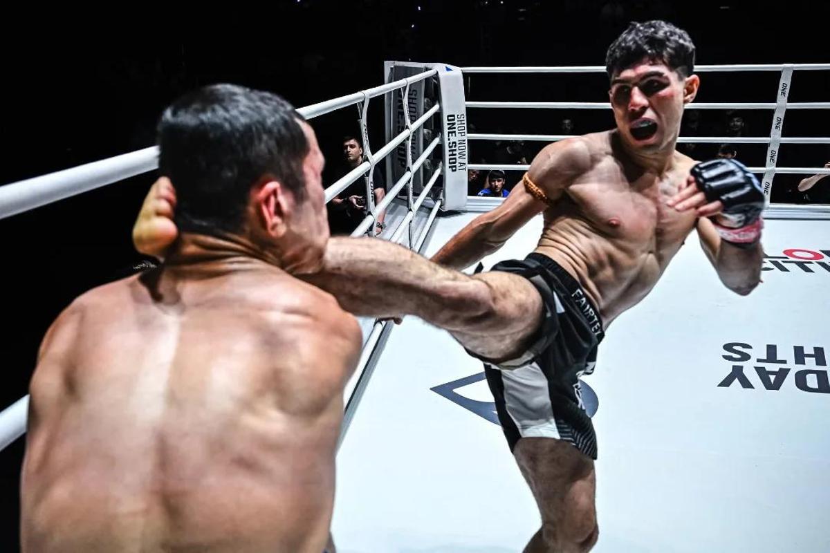 Pol Pascual, en acción