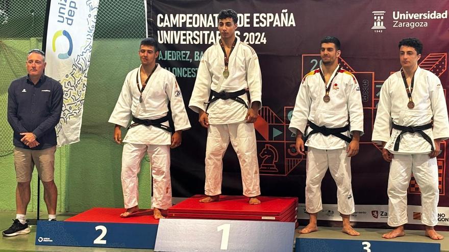 El judoka del Club Judo Moià Ahmed Mssahal es proclama campió d&#039;Espanya de Judo Universitari