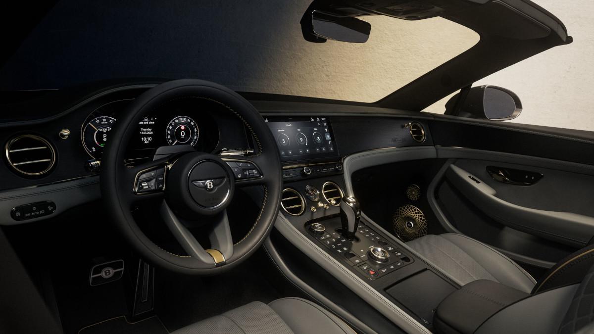 Interior de la edición Bentley Virtuoso Collection