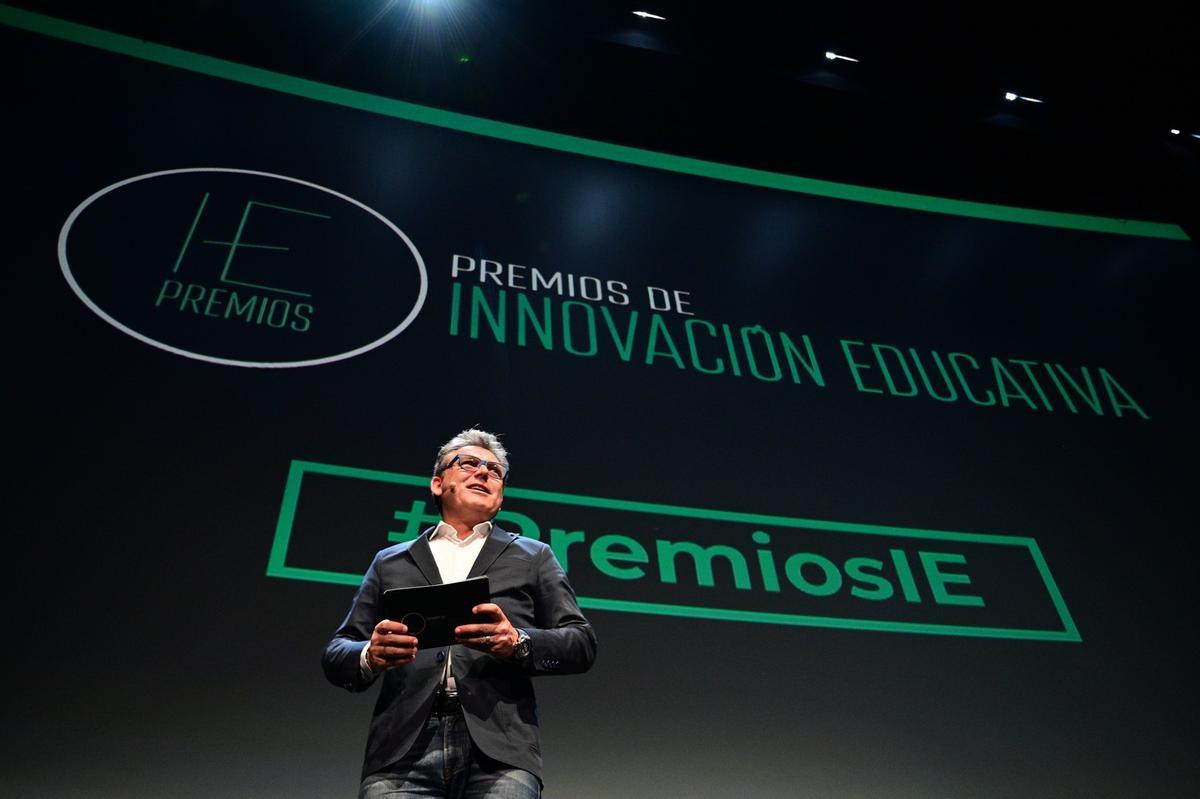Marc Vidal fue el maestro de ceremonias de la IV Edición de los Premios de Innovación Educativa