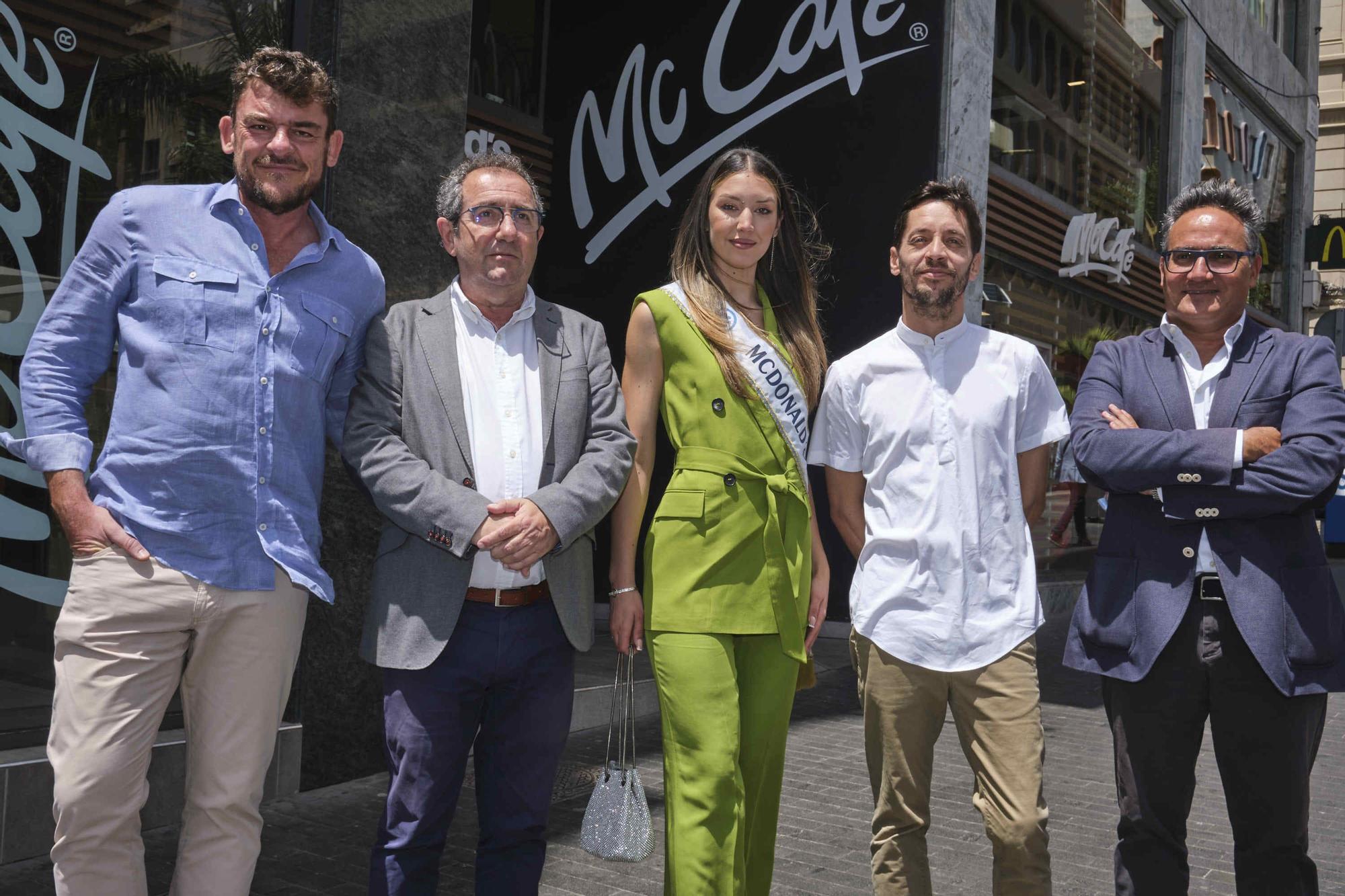 Visita de la candidata a reina de McDonald's y El Día del Carnaval 2022
