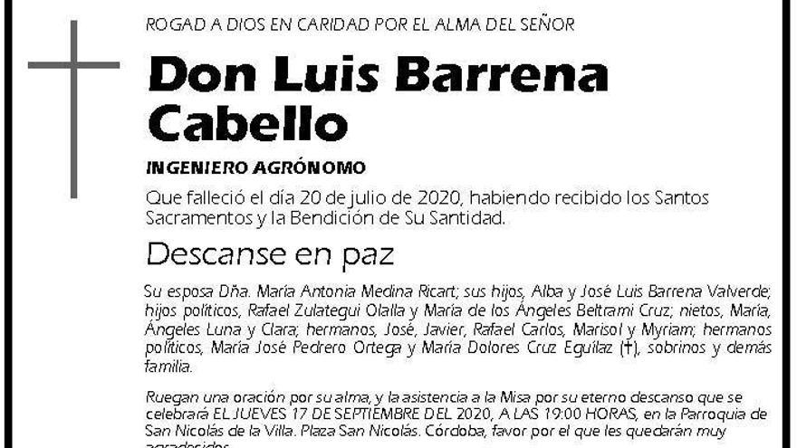 Luis Barrena Cabello