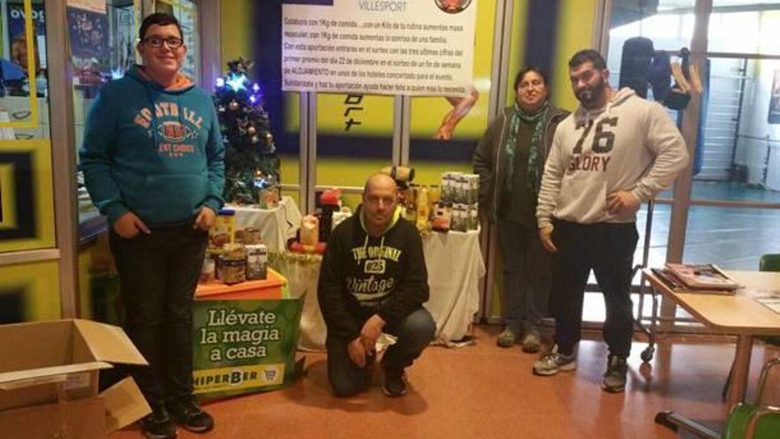 Alimentos para cuatro familias  de Villena