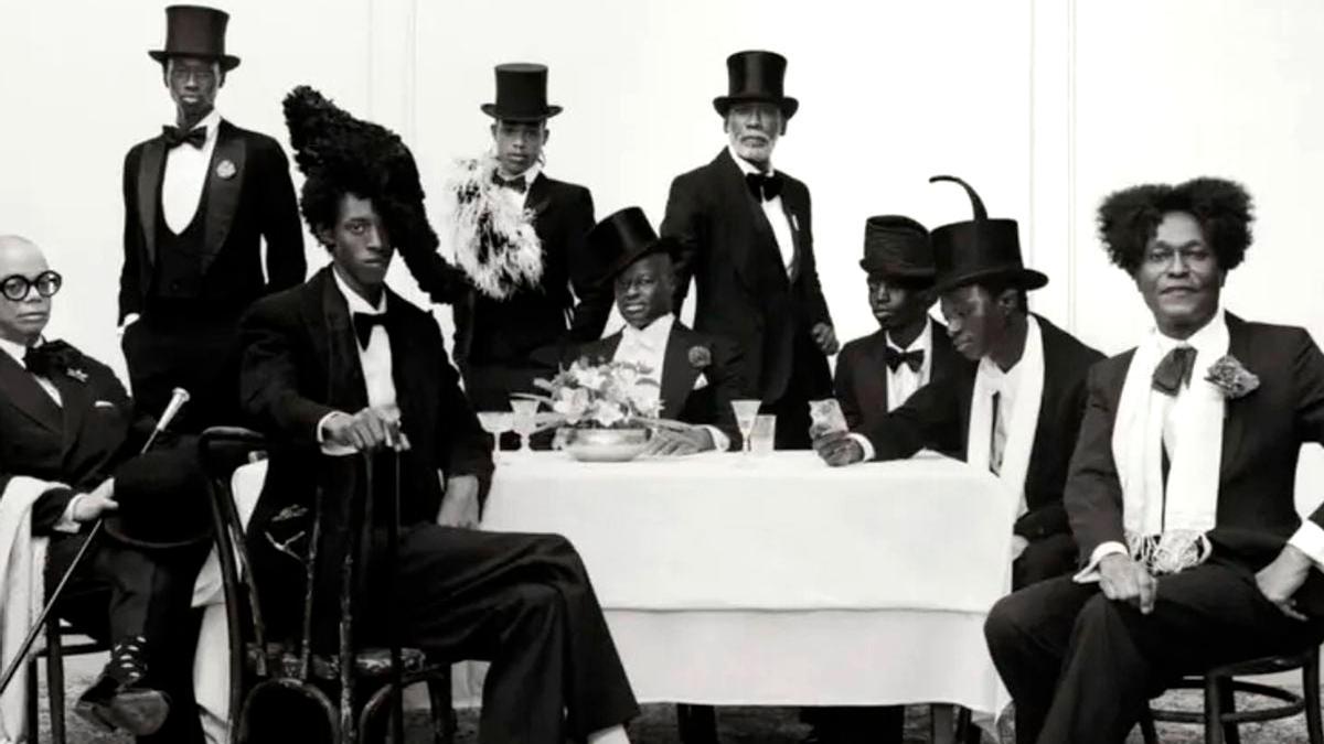 Dandis negros a comezos do século XX.