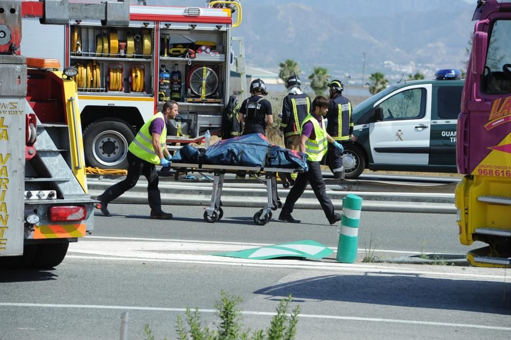 Las imágenes del accidente