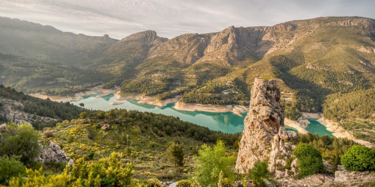 El entorno natural de Guadelest