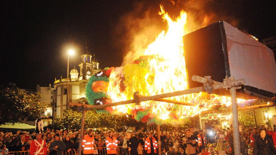 Pontevedra tendrá Entroido con murgas y quema de Ravachol pero sin desfile