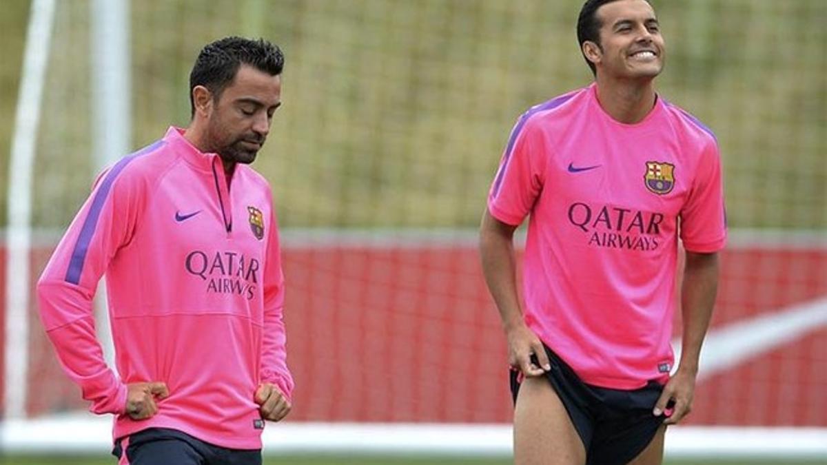 Xavi y Pedro podrían dejar el Barça