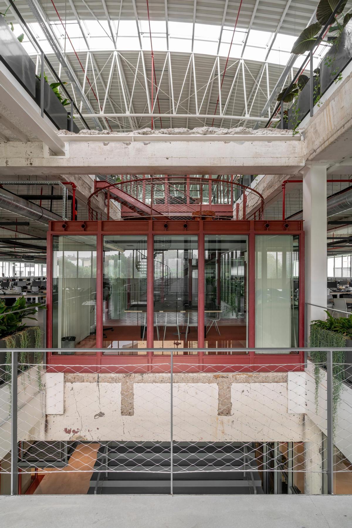 Vista del interior de la nueva sede de Bimba y Lola