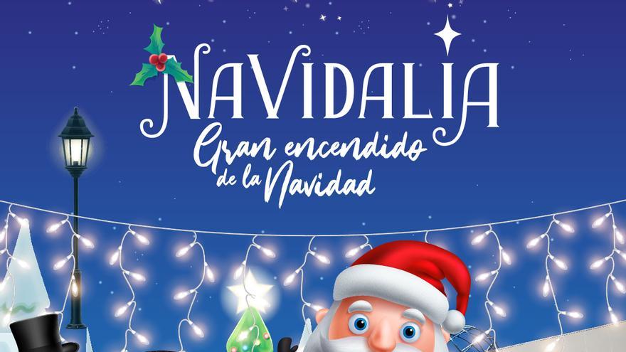 Nerea Rodríguez enciende Navidalia, el lugar donde vive la navidad