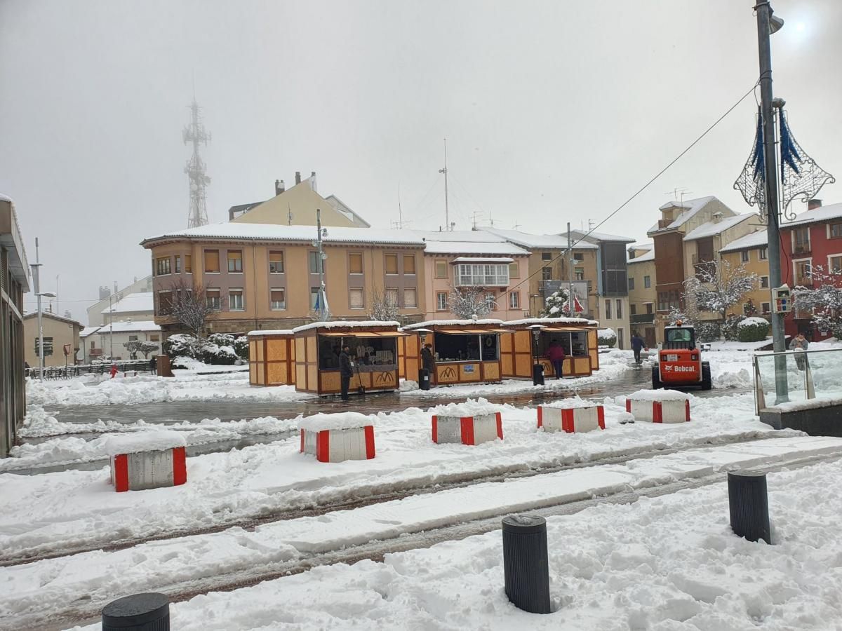 El azote del invierno en Aragón