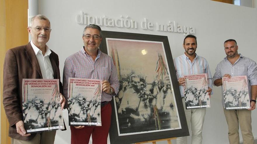 Javier Bustos, Francisco Salado, Antonio J. Martín y Sebastián Navas.