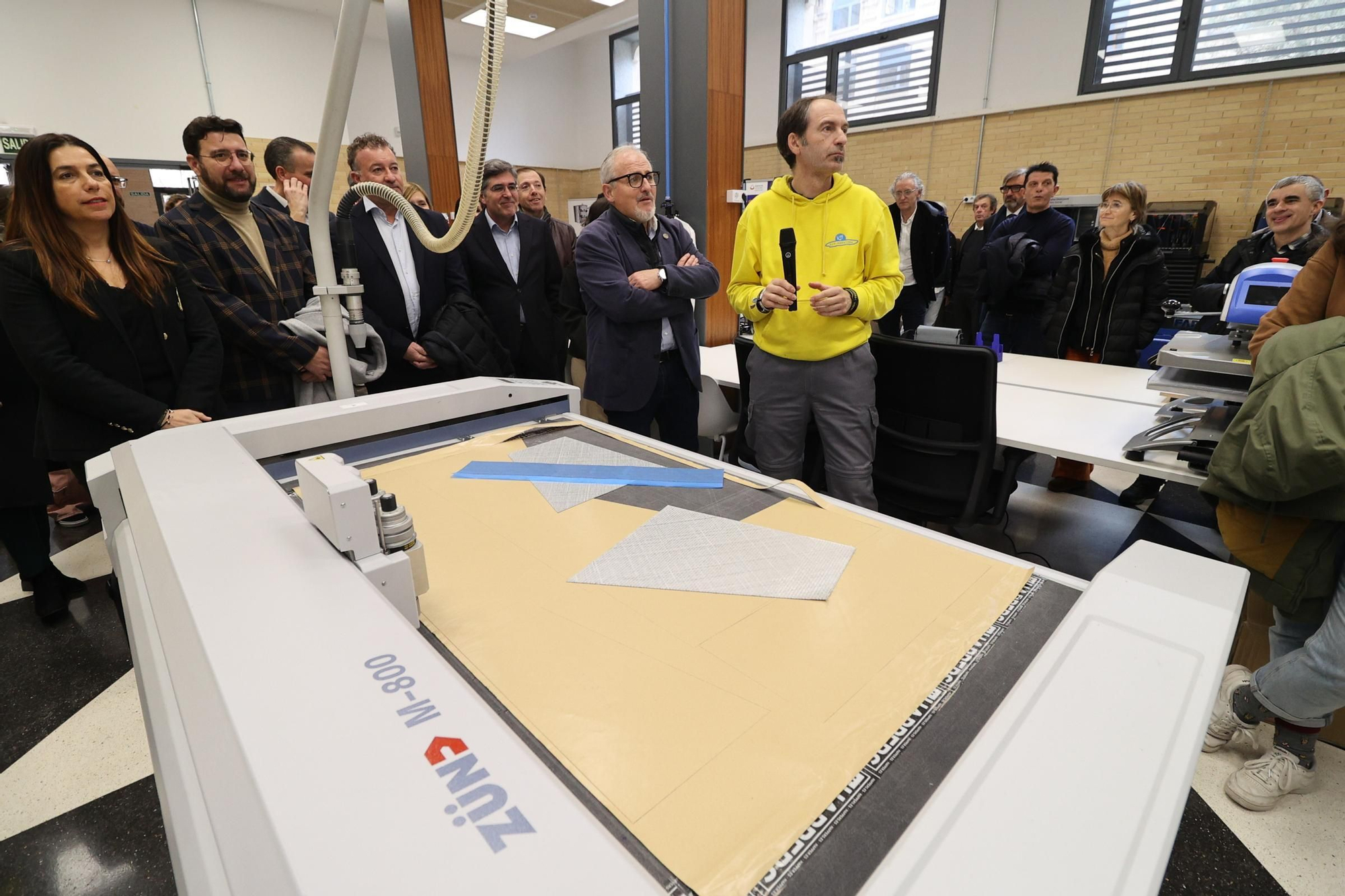 Inauguración del Laboratorio Digital en la UPV de Alcoy
