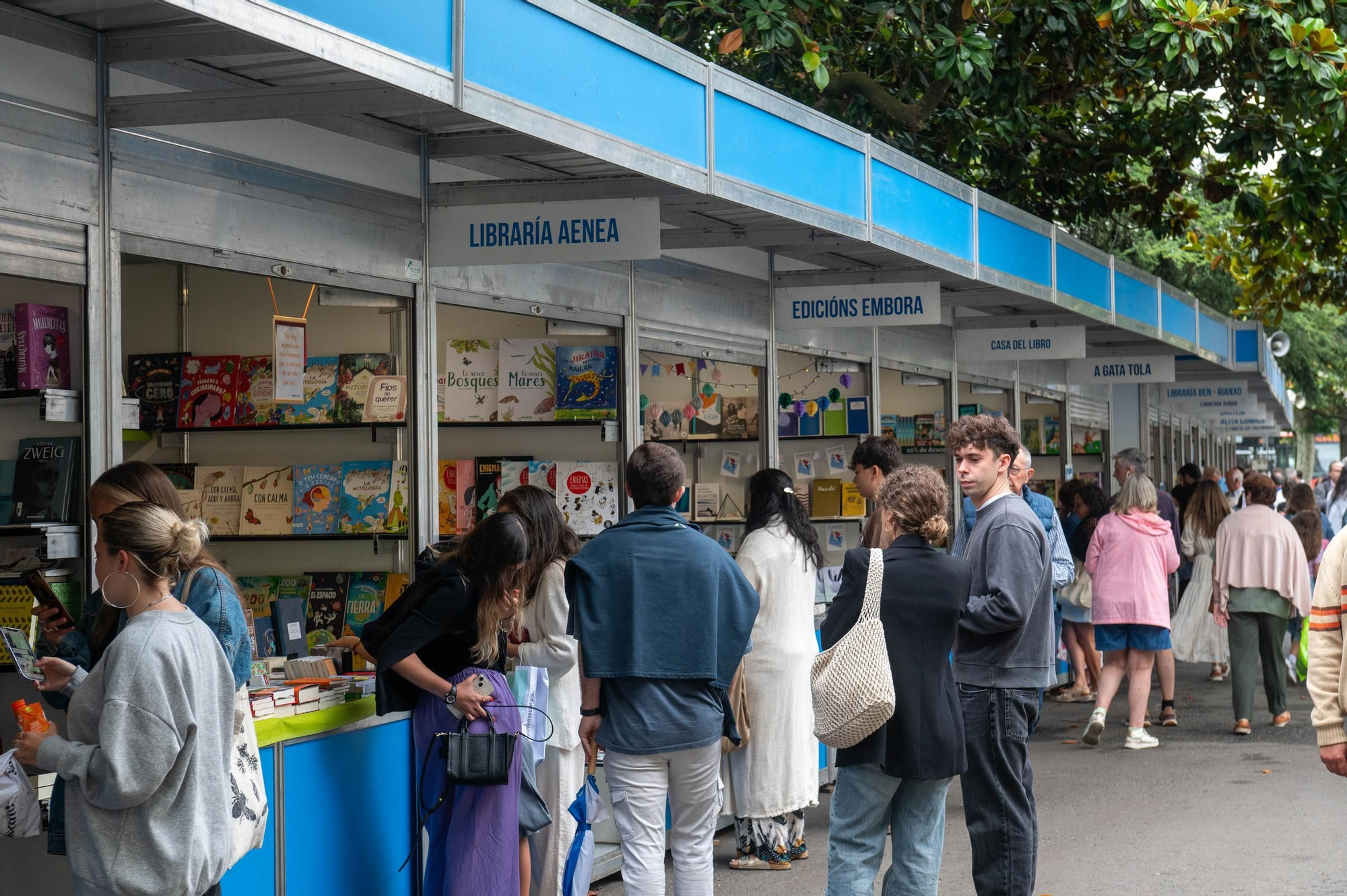 Feria del libro de A Coruña