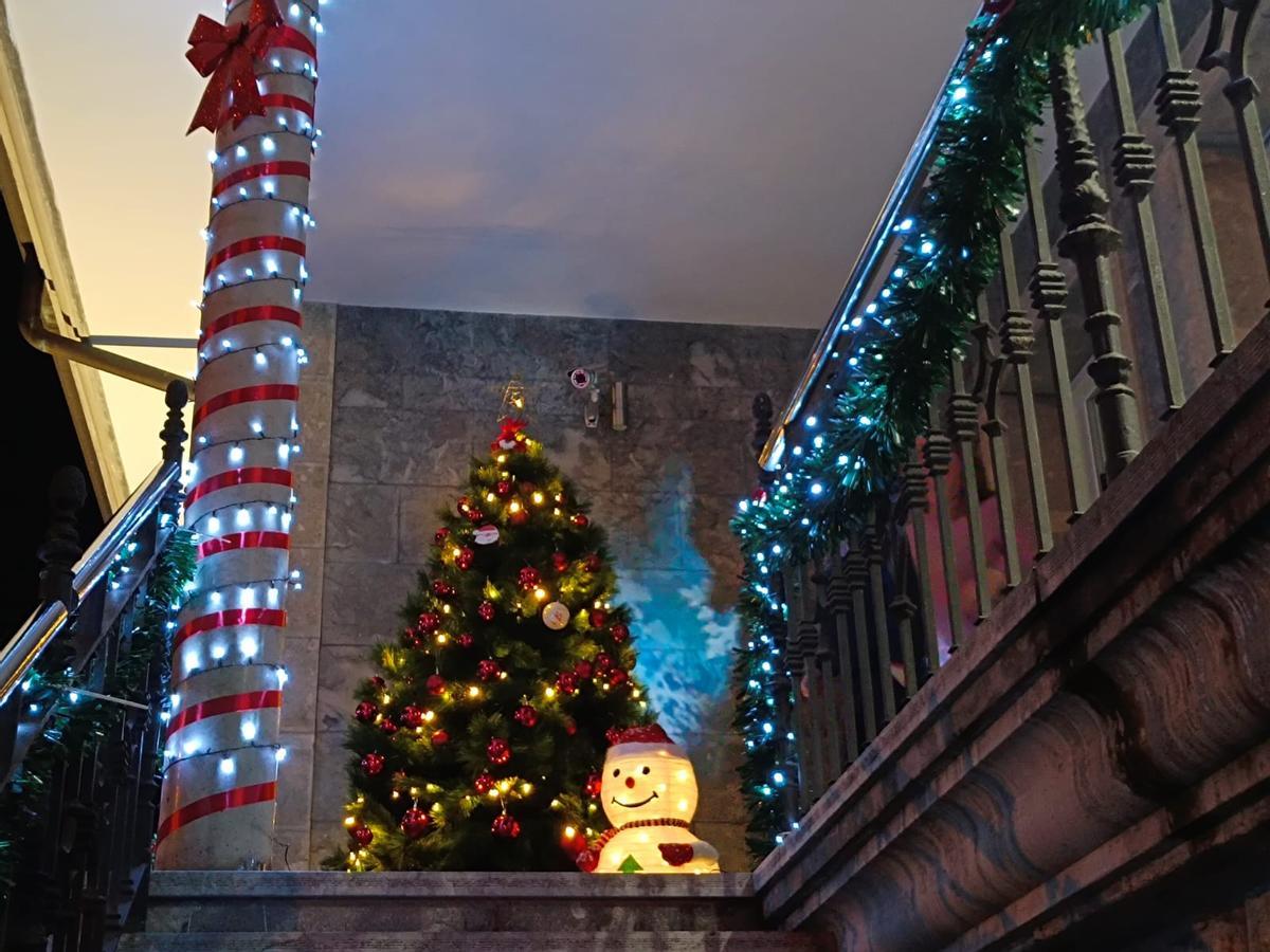 Ables se viste de Navidad: así se ha decorado el pueblo de Llanera