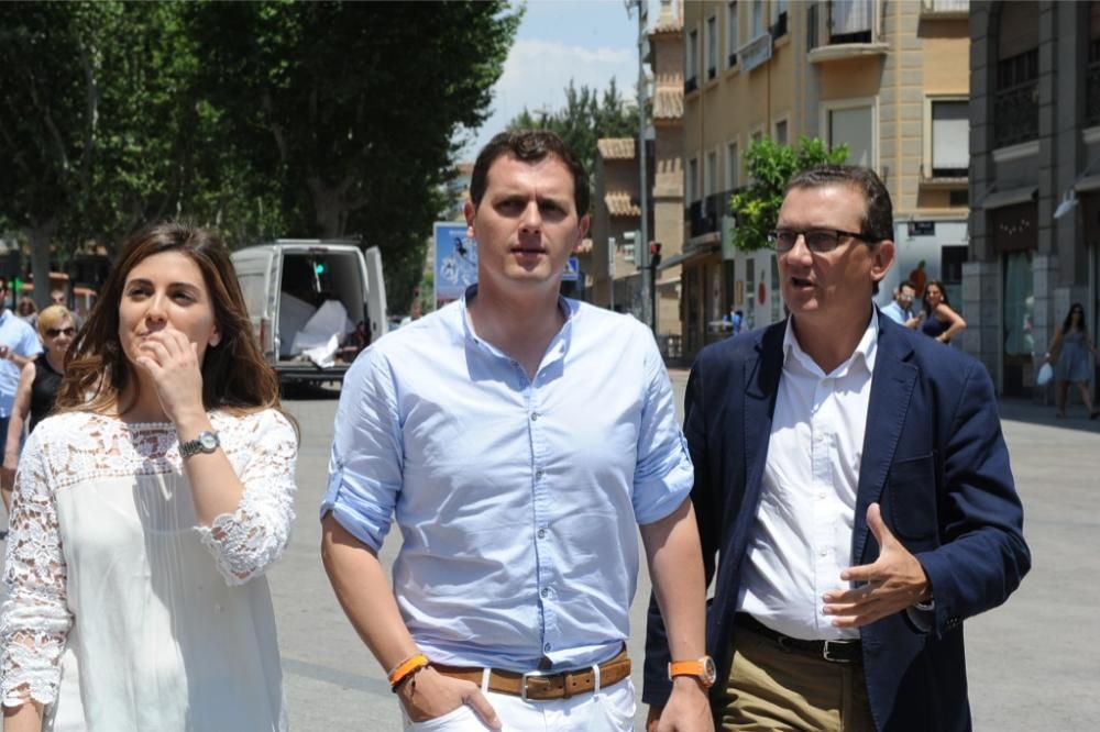 Albert Rivera visita Murcia y Los Alcázares