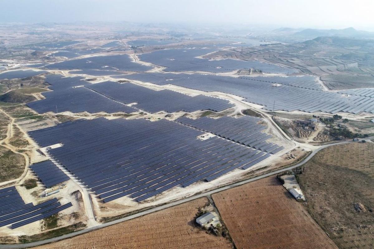 Megaparque fotovoltaico en Murcia