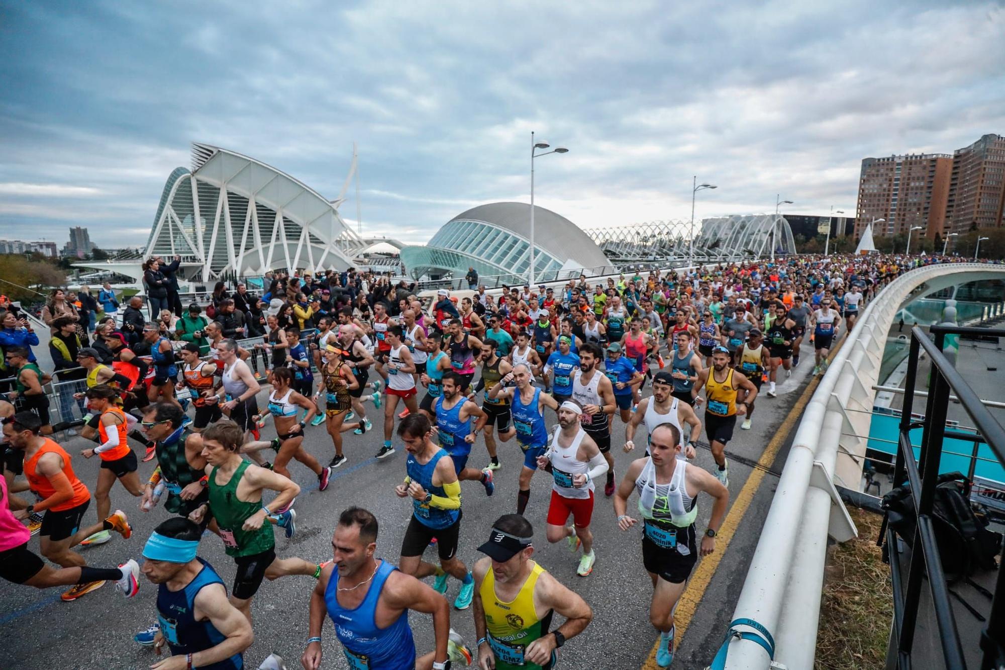 GALERÍA | Todas las imágenes de la Maratón Valencia Trinidad Alfonso