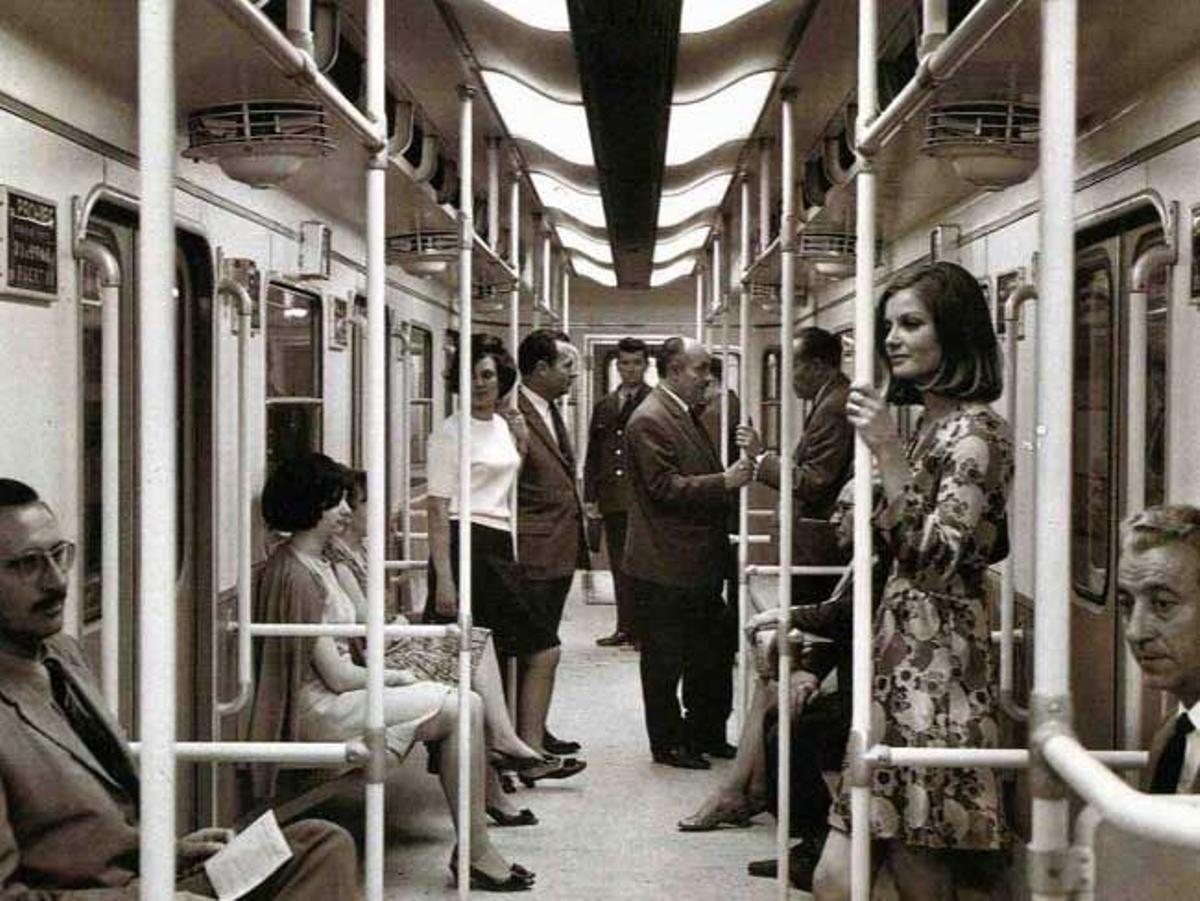 Vagón en los años 60