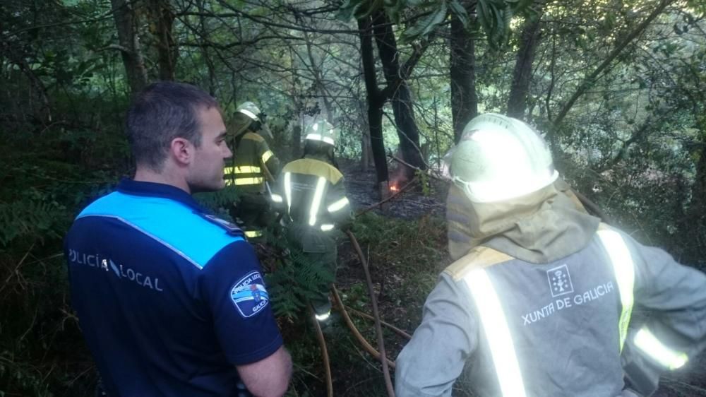 Las primeras investigaciones apuntan a un incendio provocado debido a los dos focos distintos desde los que se originaron las llamas