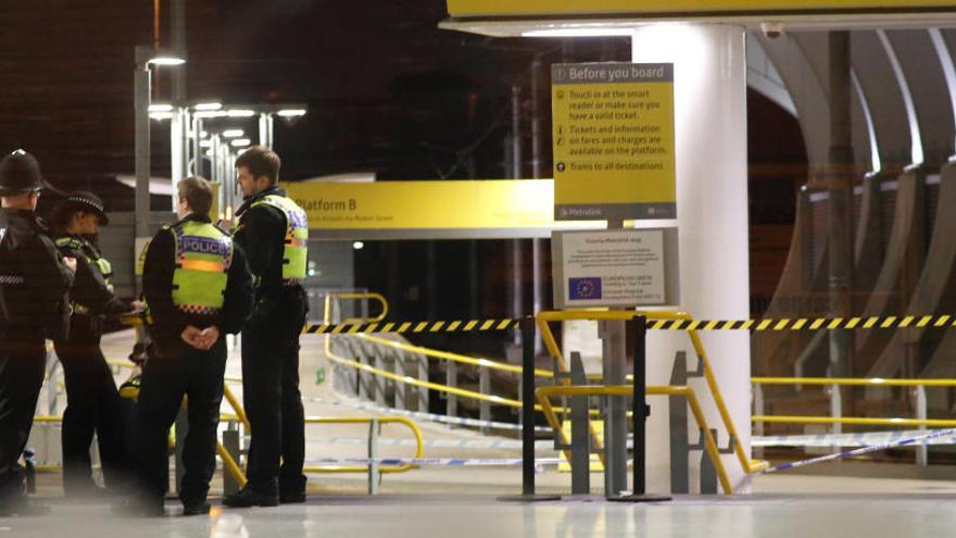 La estación en la que actuó el terrorista.