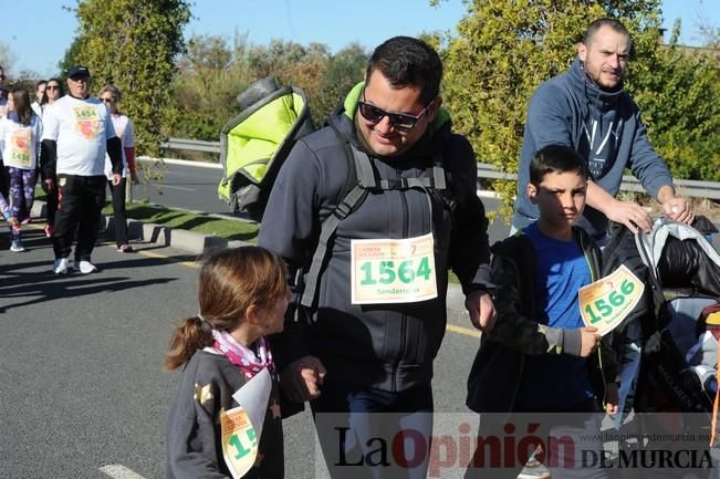 Carrera popular AFACMUR y La7TV en La Alberca: senderistas