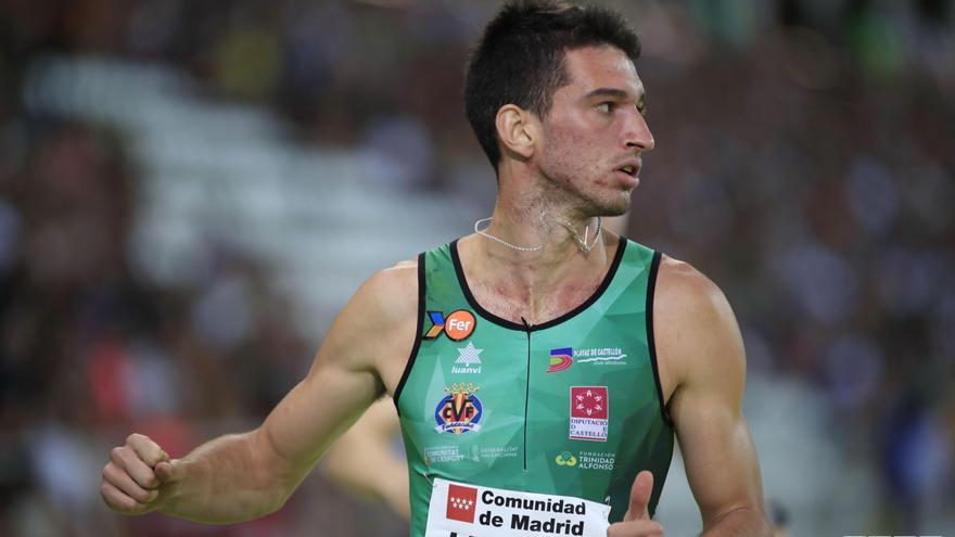 Quique Llopis Doménech, en la carrera del sábado en Madrid