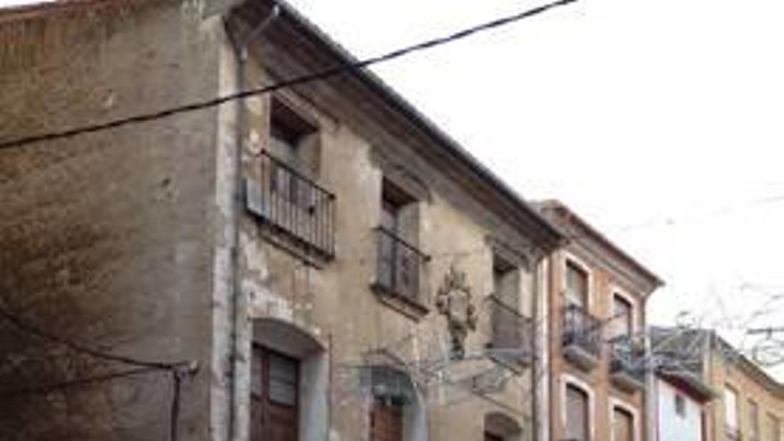 La fachada de la casa señorial Rovira.