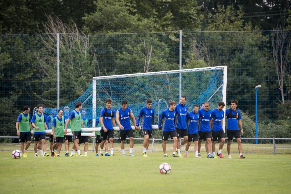 Entrenamiento del Real Oviedo