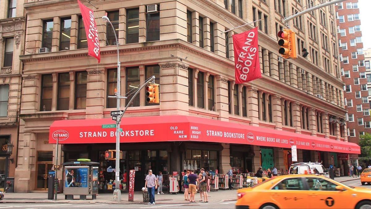 La famosa librería Strand de Nueva York.