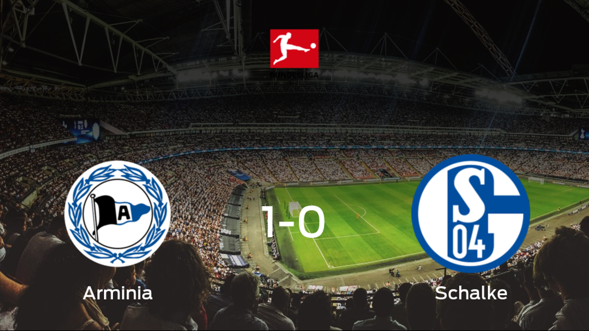 Triunfo 1-0 del Arminia Bielefeld ante el Schalke 04