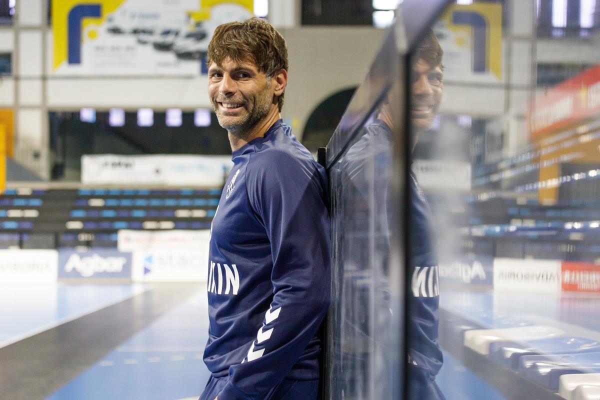 Antonio Garcia, capitán del BM Granollers de balonmano 