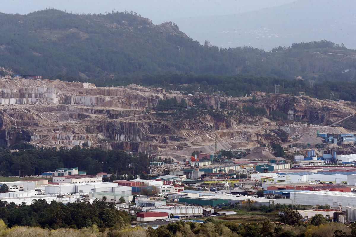 Polígono industrial A Granxa, en O Porriño