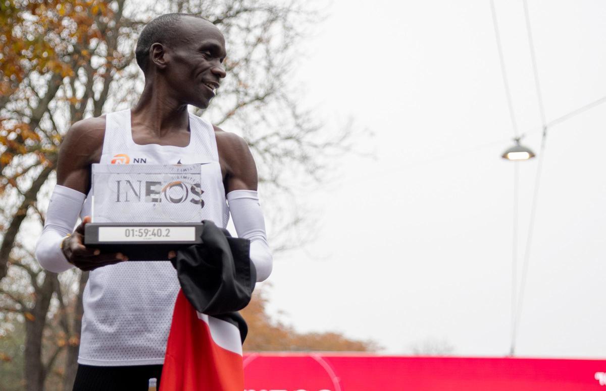 Kipchoge hizo historia en 2019 en Viena